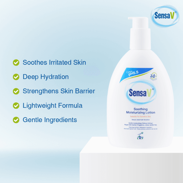 SensaV Soothing Moisturizing Lotion - Image 5
