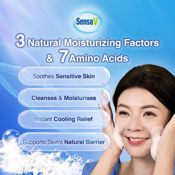 SensaV Amino Acid Cleansing Foam - Image 2