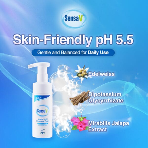 SensaV Amino Acid Cleansing Foam - Image 3