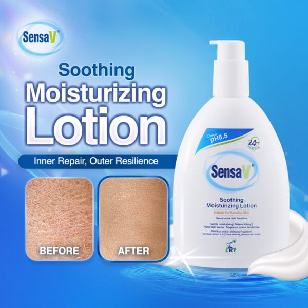 SensaV Soothing Moisturizing Lotion