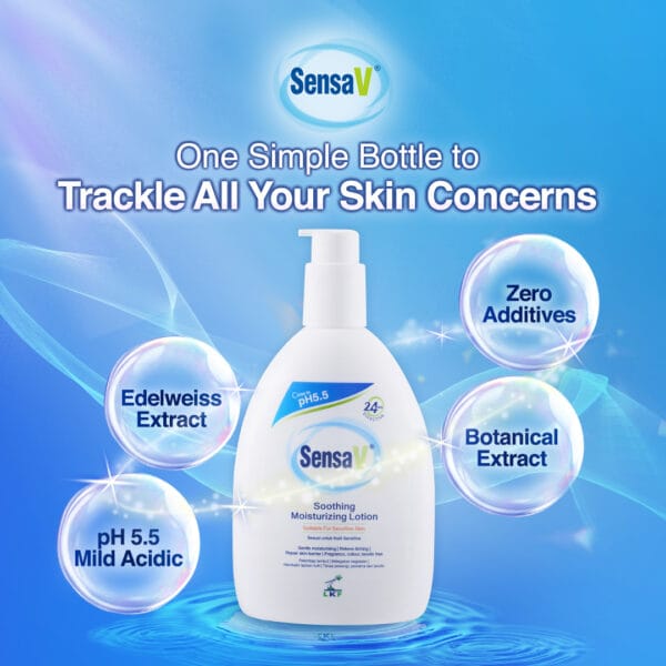 SensaV Soothing Moisturizing Lotion - Image 3